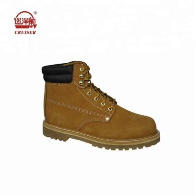 China Steel Toe Sand Color Woodland Safety Shoes With Steel Toe For Men for sale