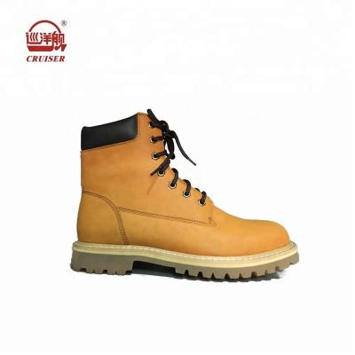 China Brand Steel Woodland Toe Leather Safety Shoes With Steel Toe For Work for sale