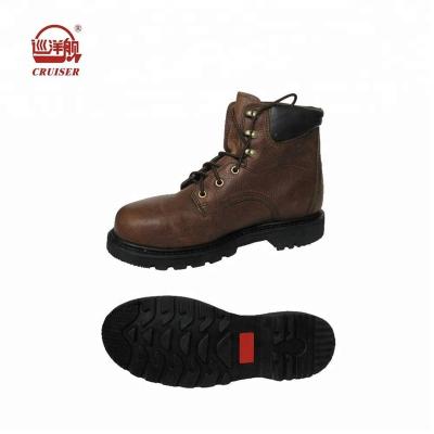 China Steel Toe Woodland Safety Shoes India Goodyear Welted Leather Steel Toe for sale