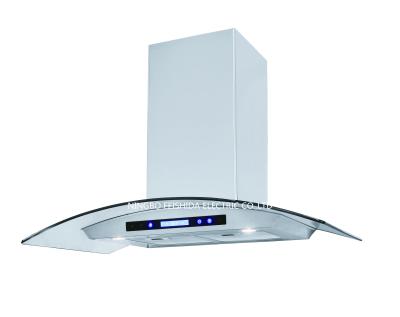 China 600cfm remote control kitchen exhaust hood , wall mount Island range hood for sale