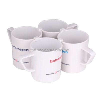 China Safe Food Grade Wares Custom Printed Melamine Plastic Mugs And Cups for sale