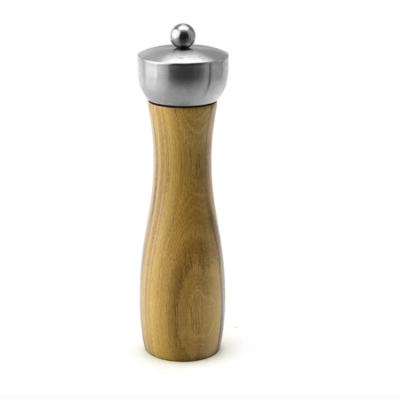 China Sustainable Salt Pepper Grinder, Wooden Salt Pepper Mill for sale