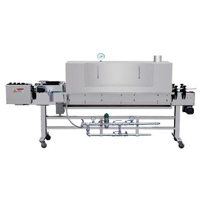 China Food Factory Sale ZBS83A Automatic Stainless Steel Bottle Label Sleeve Steam Heat Shrinking Wrapping Machine for sale