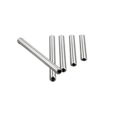 China Medical Grade Basic Core Piercing Tools Titanium Anodized Industrial Inernally Threaded Shaft Piercing Bars for sale