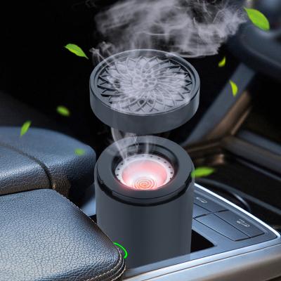 China American Incense Islamic Ramadan Gifts Incense Holder Fragrance Aromatherapy Machine Arabic Portable Electric Car Wireless Censer for sale