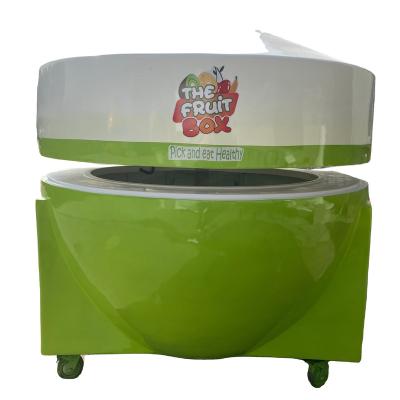 China Easy Operate Hot Selling Mobile Coconut Kiosk Fiberglass Material Food Trucks Food Trailer for sale