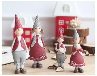 China Europe Red 1 Piece Resin Figurines For Home Bunny Gift For Friend Child Birthday Present Christmas Gift for sale