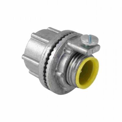 China Watertight Rigid Conduit Hub , Zinc Die Cast Grounding Hub For Conduit for sale