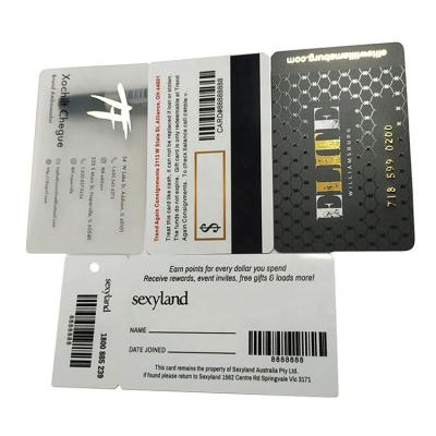 China Promotion Custom Thick Loyalty Card Manufacturer PVC cr80 30mil VIP ID Membership Gift Printing Plastic Blank Plastic Business Card for sale