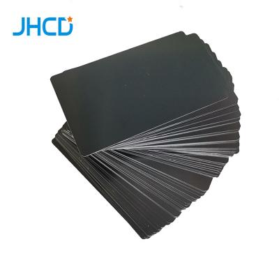 China Europe JHCD Laser Engraving Test Blank Plate Credit Card Size Aluminum Sheet for sale