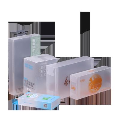 China Recyclable Customize High Quality PVC PET PP Plastic Transparent Packing Boxes Box For Cosmetic for sale