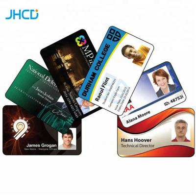 China Custom Membership Card Design Employee PVC ID Name Photo Card for sale