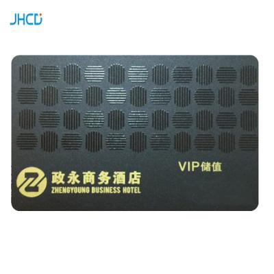 China Business Card 30 Mil Matte Frost Printing Plastic Membership PVC Business Card With UV Spot for sale