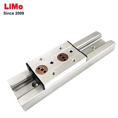 China Factory High Quality Silver Aluminum Silent Built-in Sgb15-3r1000 Double Axis Linear Guide for sale