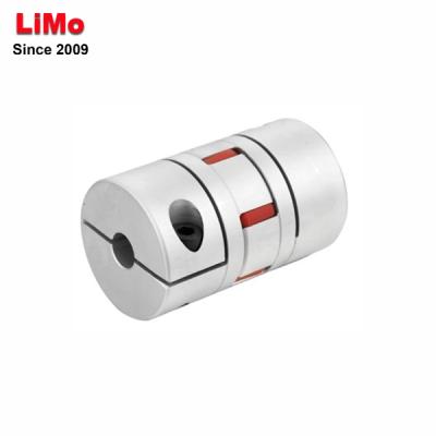 China Factory CNC Three Jaw Shaft Coupler Spider Plum Elastic Coupling For Ball Screw And Motor Aluminum Flexible Connector D45L75 for sale