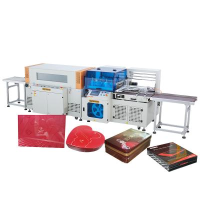 China L Type Heat Seal L Type Machine Shrink Seal Heat Food Sealer Machine Conveyor Tunnel for sale