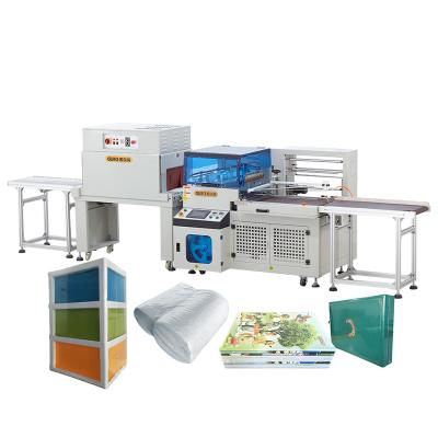 China Full Automatic Food Thermal Shrink Oven Electric Box Foil Vertical L Sealer Heat Shrink Tunnel Machine for sale