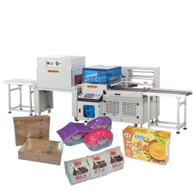 China Food Full Auto L Bar Sealer Heat Shrink Paper Wrapping Machine For Perfume Small Carton Box for sale