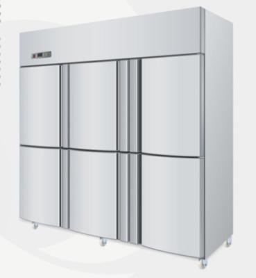 China Air Cooled Six Door Upright Refrigerator / Side By Side Fridge Freezers R134a for sale