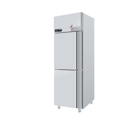 China Upright Double Door Freezer Stainless Steel French Door Refrigerator for sale