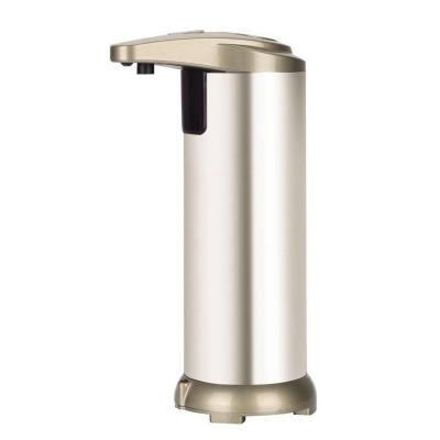 China Simple Automatic Soap Dispenser Touchless Soap Dispenser Style Motion Sensor Stainless Steel Infrared Dish Liquid Waterproof for sale