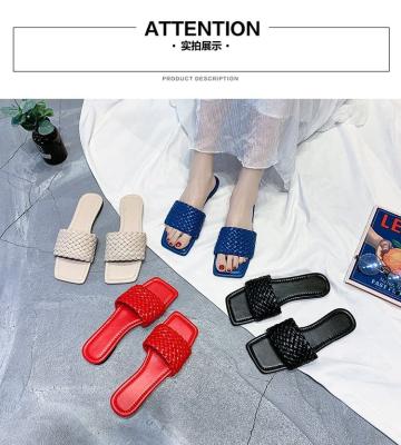 China Cushioning Roman Strap Lace Up Hemp Casual Rope Women's Sandals Summer Fashion Cavity Flat Slippers Ease Beach Shoes for sale