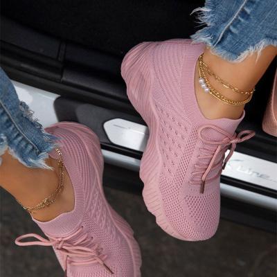 China High Quality Fashion Trend Women Breathable Sneakers With Full Stock for sale