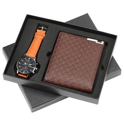 China DIVER Gift Mens Set Watch + Wallet Beautifully Wrapped Leather Belt Set Hot Selling Creative Combination Set Men Watches 2020 Luxury for sale