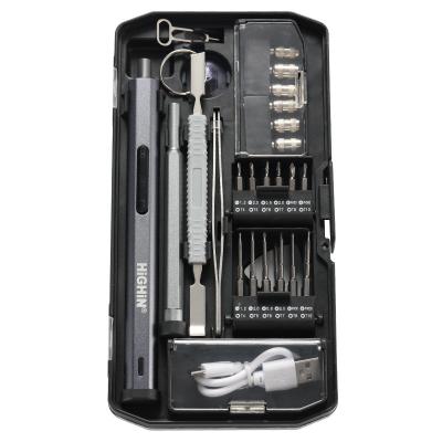 China 37 in 1 High Quality Precision Screwdriver Electric Tool Kit for Mobile Phone Repair HYQ2001937 for sale