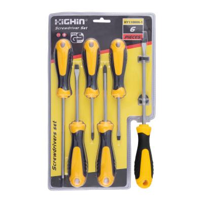 China Household Tool Kit 6 Pieces Screwdriver Sets Multifunctional Professional Hand Screwdriver Tools for sale