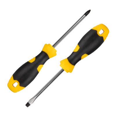 China Professional Magnetic Hand Tools CRV Custom Screwdriver Repair Screwdriver Set Slotted for sale