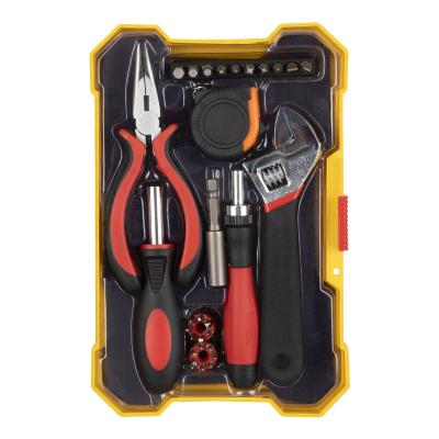 China Tool Kit 30 in 1 Multifunctional Tool Kit with Ratchet Screwdriver & Screwdriver Bit & Drive Bit Handle & Adjustable Wrench for sale