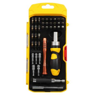 China Repairing Tools 39 Piece Ratchet Screwdriver Bit Set , Precision Screwdriver for sale