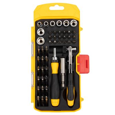 China Repairing Tools 47 Piece Ratchet Screwdriver Bit Set , Tool Kit Professional for sale