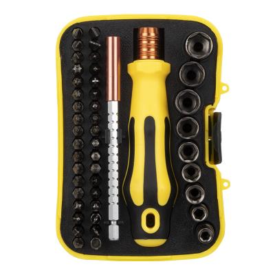 China Repairing Tools For Computer 47 Piece Bit Screwdriver Set And Socket Set , Retractable Screwdriver for sale