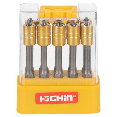 China S2 / CRV Customizable Magnetic Screwdriver Bit Set , Screw Bit for sale