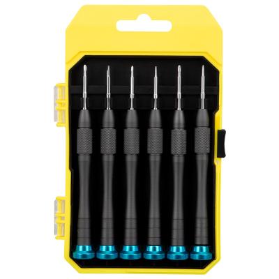 China 6 Pieces Precision Screwdriver Professional Tool Kit HYY02906 for sale