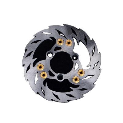 China Aluminum Custom Machining Service 220mm Disc Brake For Motorcycle Road Bike Disc Brake for sale