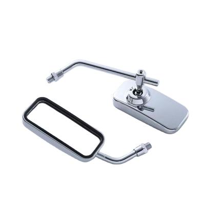 China Wholesale High Quality Left Right Side Mirror Motorcycle Side Mirror Rectangular Rectangular Mirror Mini JR-054 for sale