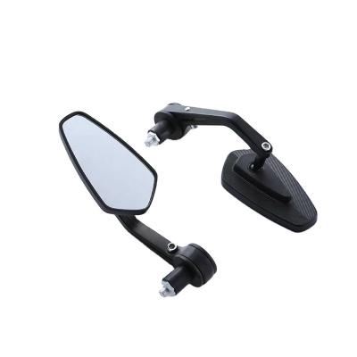 China Jr-213 left-right sides with reflective grain motorcycle rearview mirror plastic case bicycle electric vehicle mirror customization for sale