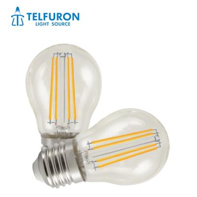 China Modern Warm Product G45 Round Shape Retro 4W 6W 8W LED Indoor Decorative Incandescent Craft Light Bulbs for sale