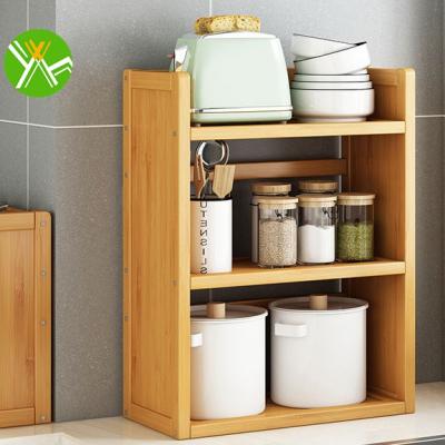 China New Design Factory Price Yuhai Kitchen Buffet Storage Rack Organizer Stainless Kitchen Storage Rack For Kitchen for sale