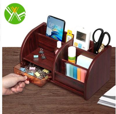 China Mid Century Yuhai Office Supplies Desk Organizer Hot Sale DrawerStore Modern Design Wooden Desk Organizer Wooden Desk Organizer For Office for sale