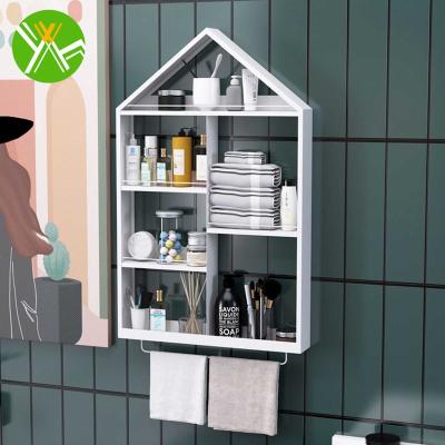 China Yuhai Hotsale Multi-Layer Storage Rack Bathroom Face Washing Dresser Modern Cosmetic Skin Care Products for Bathroom for sale