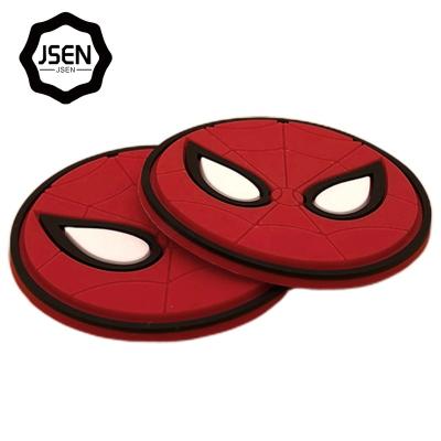 China 3D Sew On Patch Rubber Logo Custom Fashion 3d PVC Label Cartoon Soft Rubber PVC New Rubber For Kids for sale