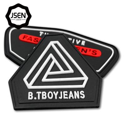 China 3D Youth Personalized Logo 3D Patch Rubber Patch for sale