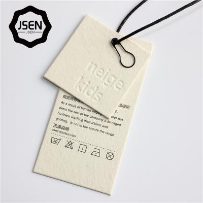 China Sustainable Paper Swing Labels For Bottle Neck Label Tags for sale