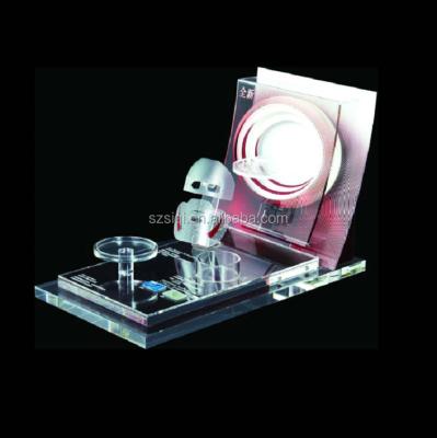 China Super high quality market make up lip gloss cosmetic display stand for shopping mall for sale