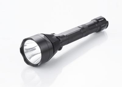 China Classical Logo Printing Police Tactical LED Flashlight 1300LM with Tail Strap for sale