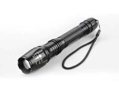 China diving / caving shock – proof LED Zoom Flashlight with 5 Mode Switch , 10W for sale